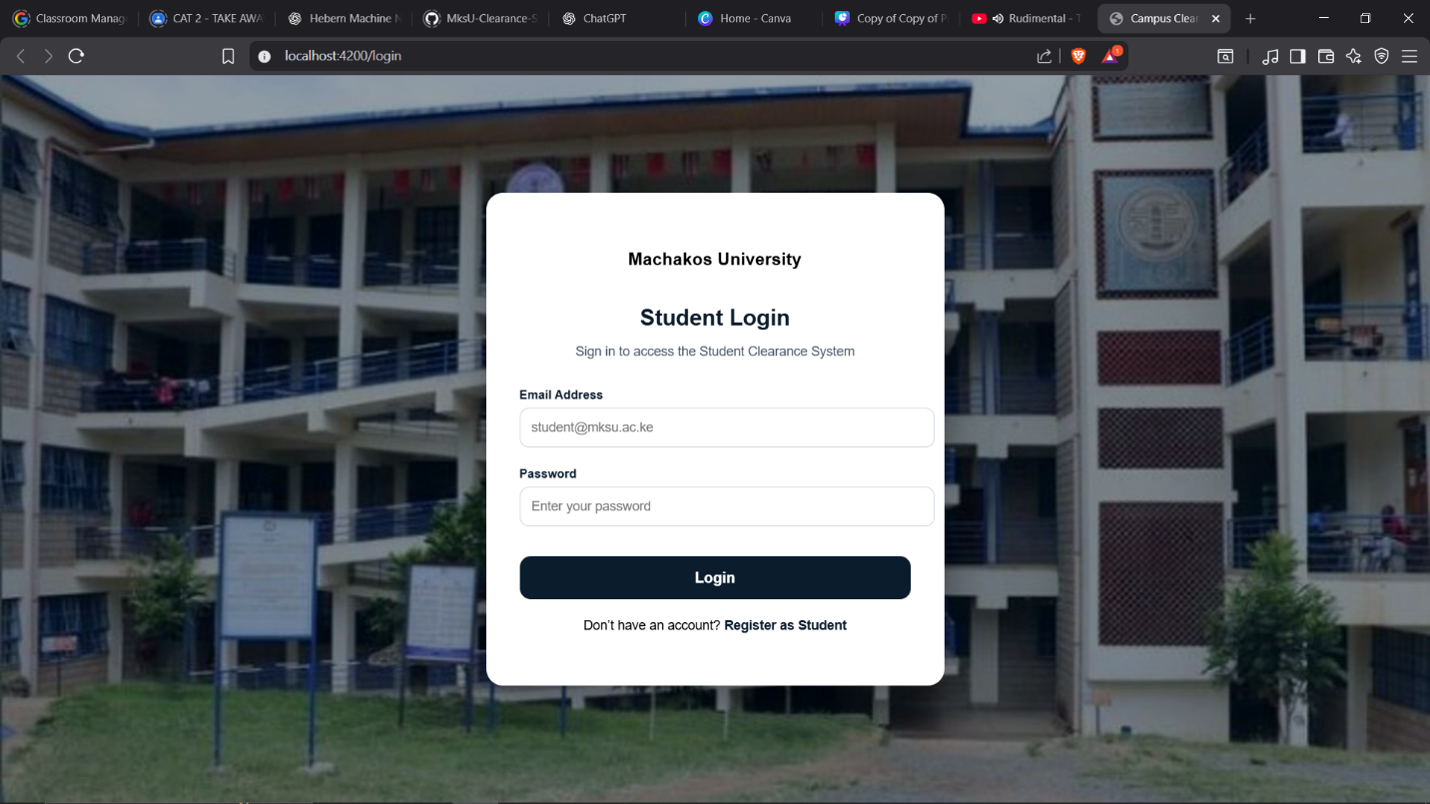 MkSU Digital Graduation & Clearance System